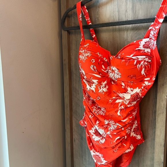 Women’s NIPTUCK Floral One-Piece Swimsuit Size 4 - Picture 3 of 9